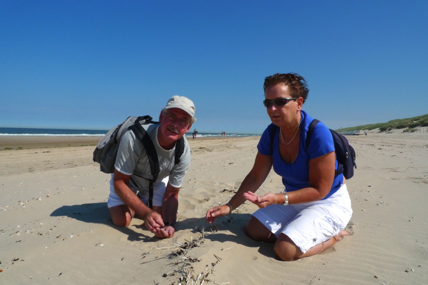 Hans and Marja van Weenen have been collecting plastic flotsam at their beach since the 1970s