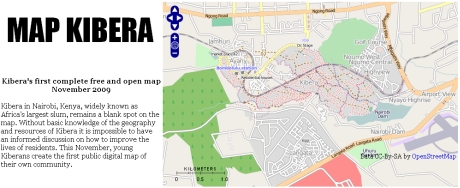 Screenshot http://mapkibera.org/